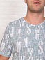 Мужская футболка Тимоти Серая