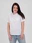 Женская футболка Базовая Оверсайз Белая